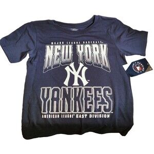 MLB New York Yankees T-Shirt, East Division, Size Small, 6/7 Child, New